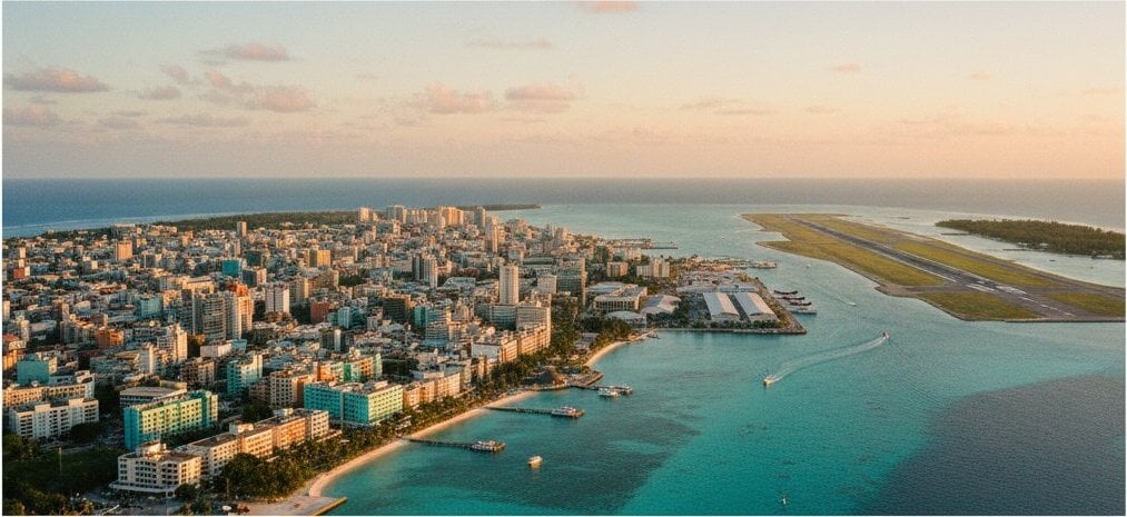 Male City And Airport, Maldives
