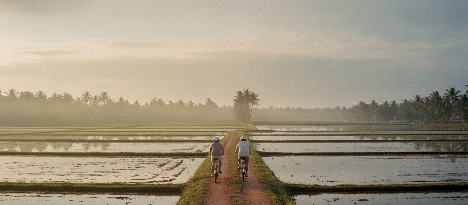 Tea Fields by Bicycle from Kandy City