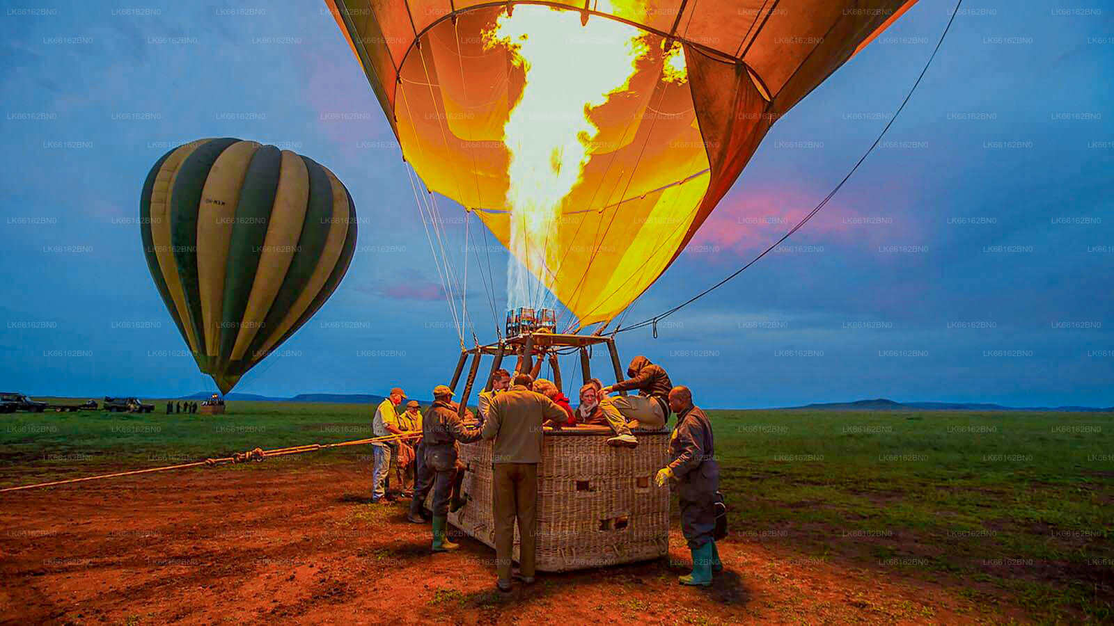 Hot Air Ballooning from Dambulla