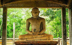 Samadhi-Statue